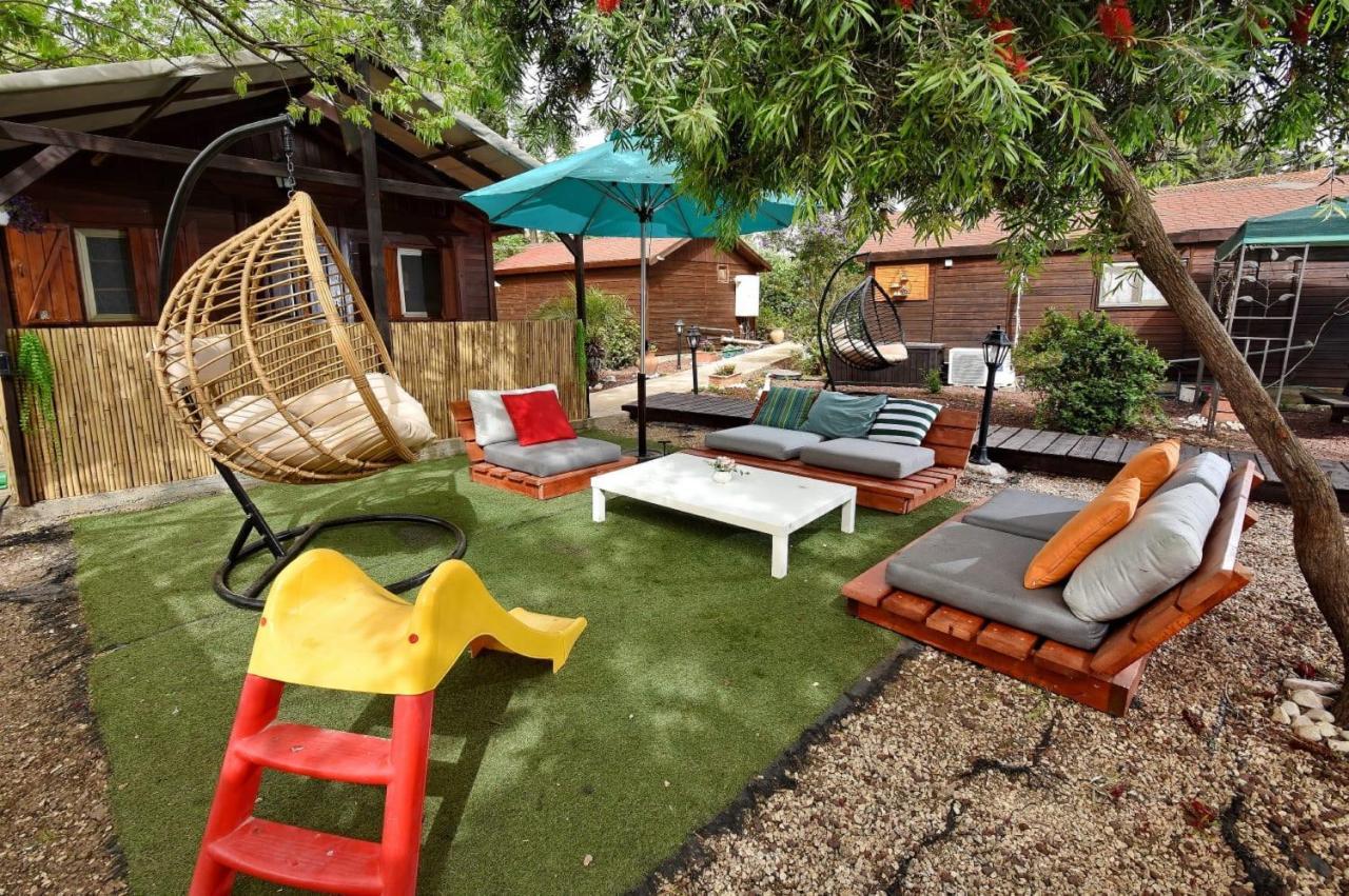 פינה במעיין Villa Mishmār Hāyardin Bagian luar foto