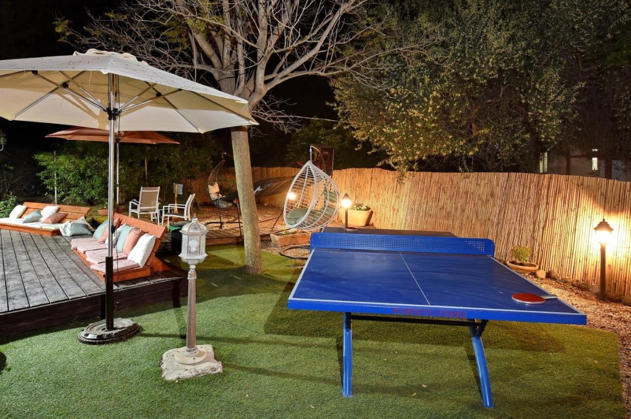 פינה במעיין Villa Mishmār Hāyardin Bagian luar foto