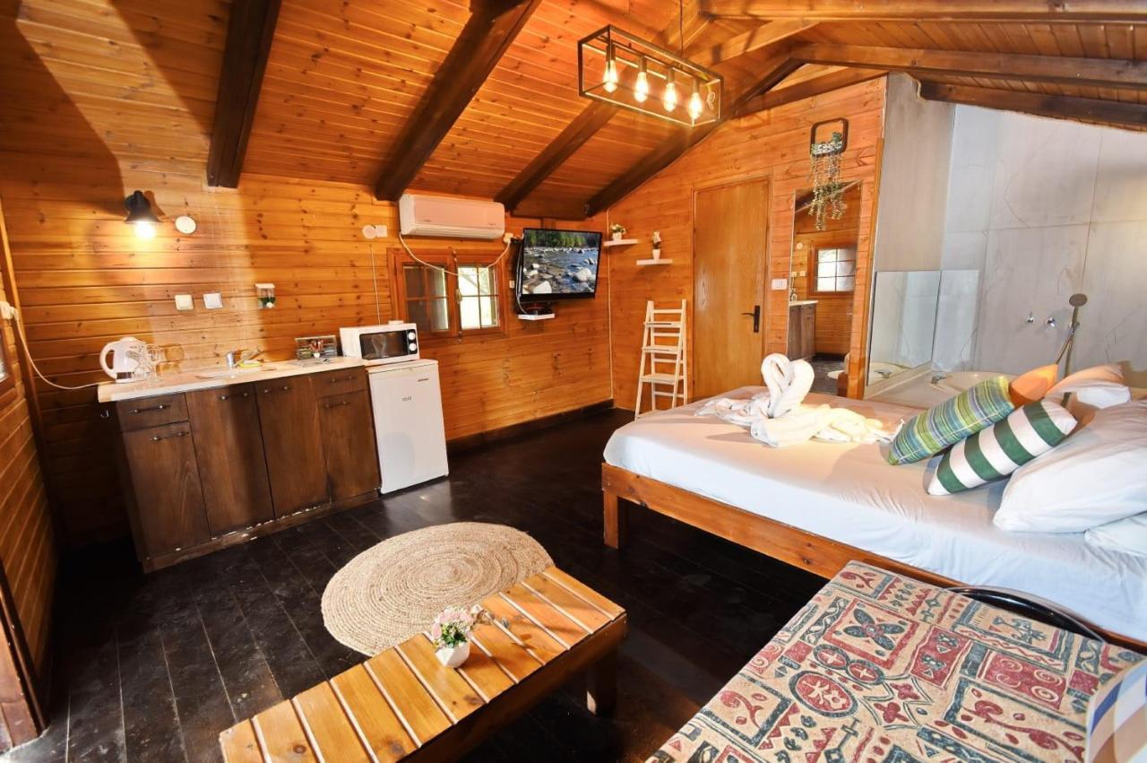 פינה במעיין Villa Mishmār Hāyardin Bagian luar foto