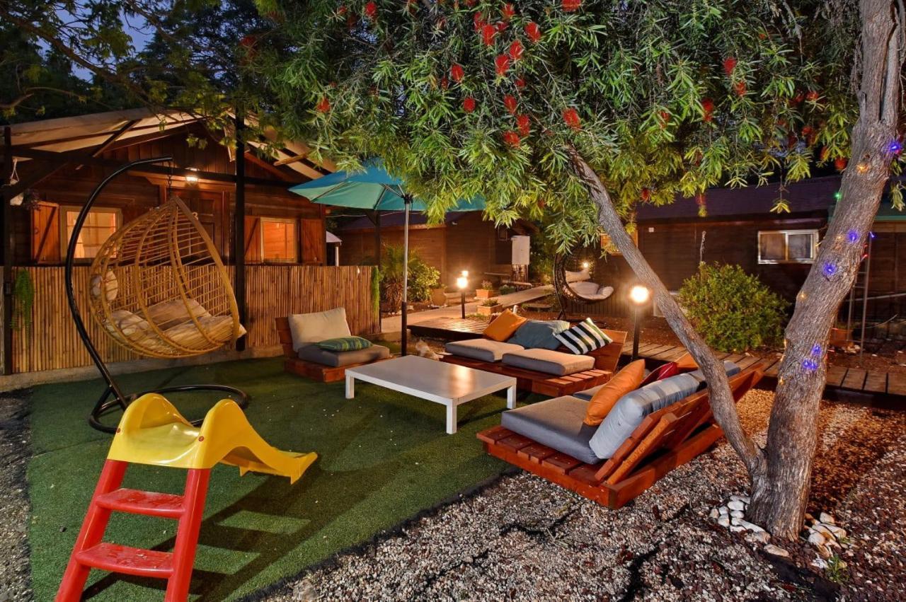 פינה במעיין Villa Mishmār Hāyardin Bagian luar foto